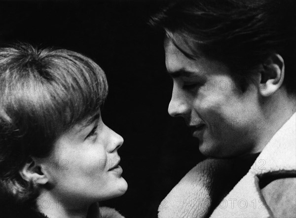 Romy Schneider et Alain Delon