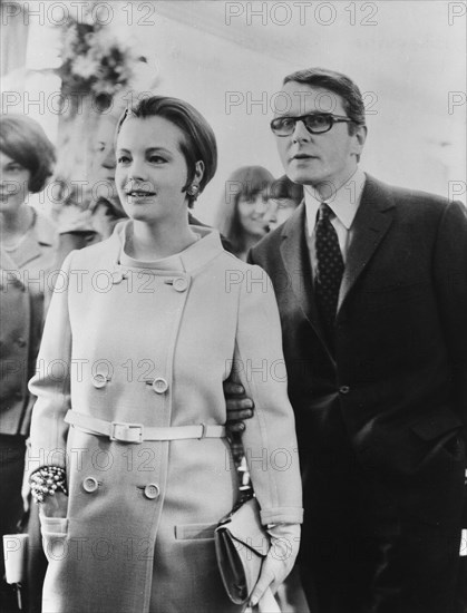 Romy Schneider et Ehemann Harry Meyen