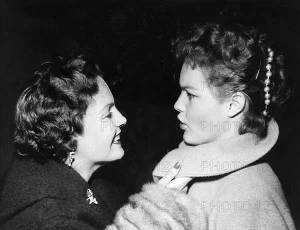 Romy Schneider et sa mère