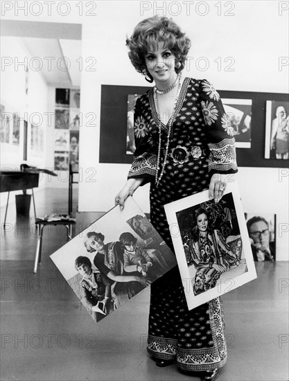 Gina Lollobrigida en juin 1975