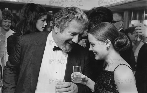 Romy Schneider et Peter Ustinov