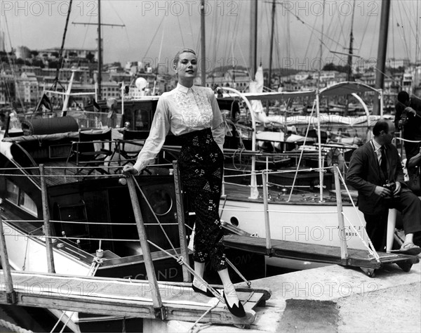 Grace Kelly à Cannes en 1958