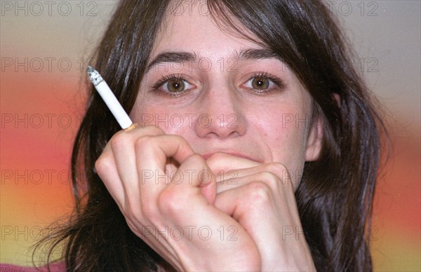 Charlotte Gainsbourg, février 2001