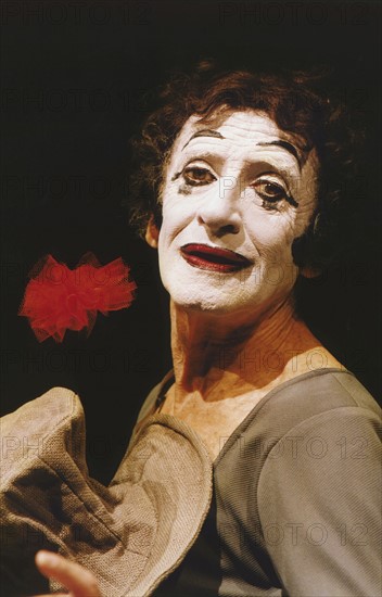 Marcel Marceau, le 31 janvier 1993