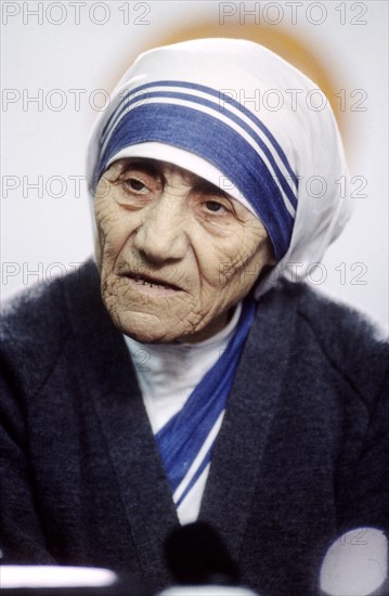 Mère Teresa en 1989
