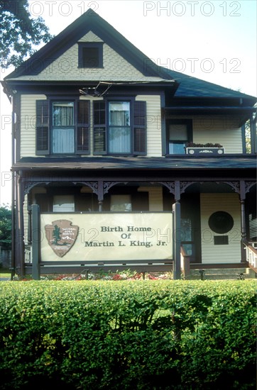 Maison natale de Martin Luther King à Atlanta