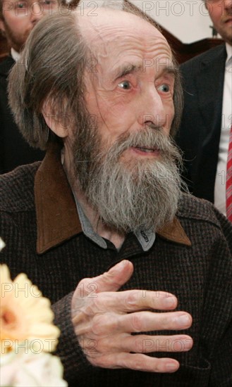 Alexandre Soljenitsyne, juin 2007