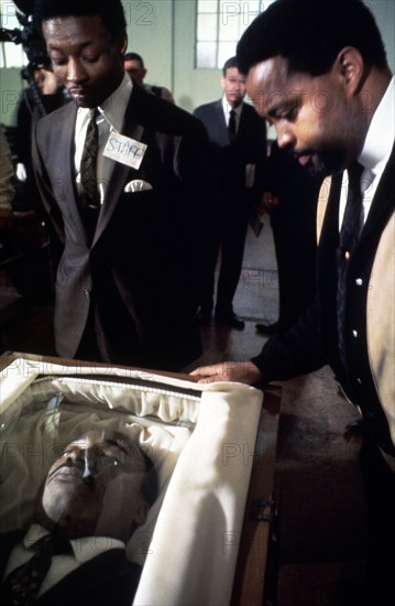 Enterrement de Martin Luther King, 9 avril 1968
