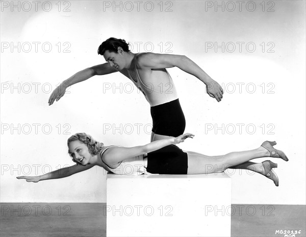 Johnny Weissmuller et Leila Hyams, 1932