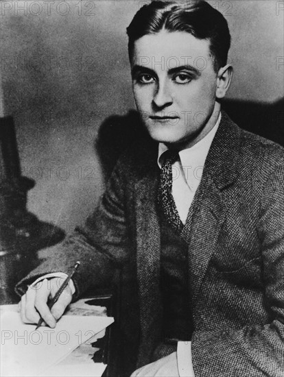 F. SCOTT FITZGERALD (1896-1940). Francis Scott Key Fitzgerald. American writer. Photographed in the 1920s.