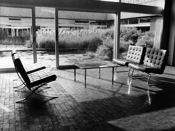 Chaise 'La Barcelona' de Mies van der Rohe