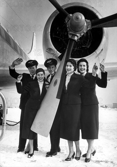 Hôtesses de l'air et stewards