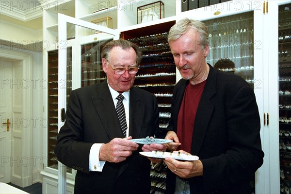 Peter Tamm et James Cameron