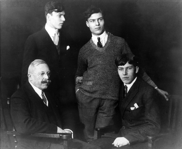 Portrait de Claus von Stauffenberg et sa famille