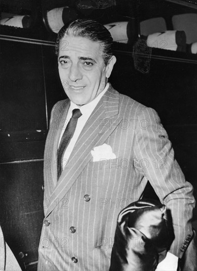 Aristotle Onassis, November 1954