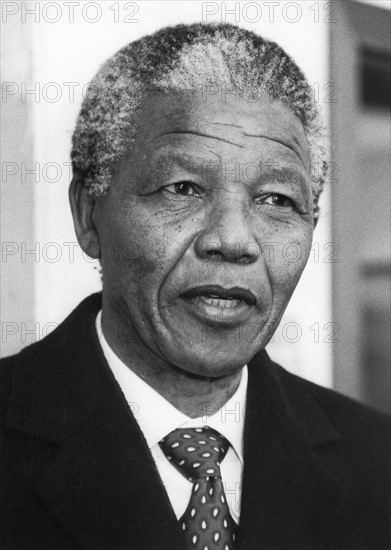 Nelson Mandela en visite officielle à Bonn