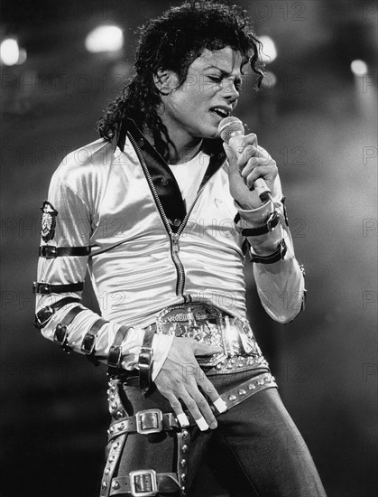 Michael Jackson sur scène à Berlin