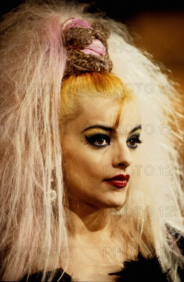 Nina Hagen; Musikerin, Saengerin, Punkmusik; D; Portraet - 1991- Nur-zur-redaktionellen-Nutzung!-