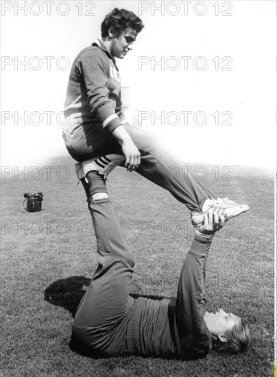 Irina und Tamara Press (Leichtathletinnen Sowjetunion) - undatiert 1960er