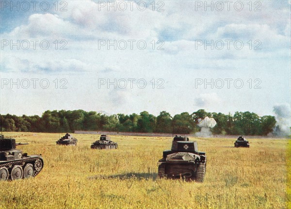 Assaut de Panzer III allemands