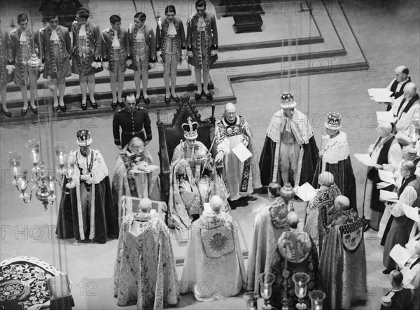 Cérémonie de couronnement du roi George VI du Royaume-Uni