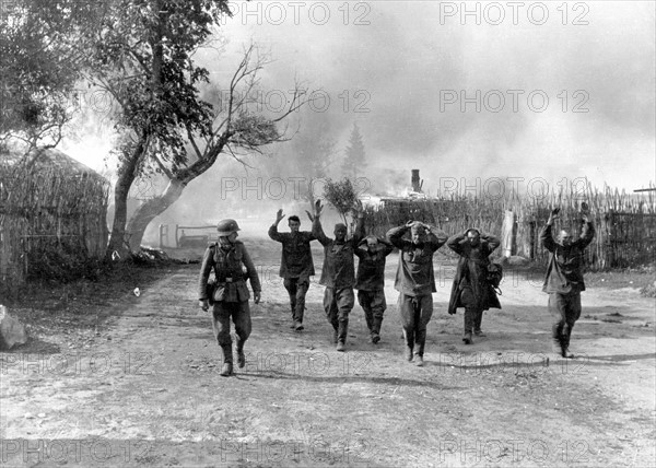 Sowjetische Kriegsgefangene an der Ostfront im Zweiten Weltkrieg