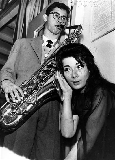 Barney Wilen et Juliette Gréco