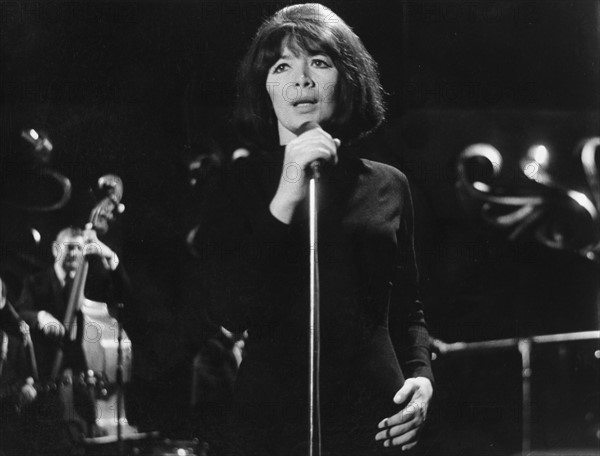 Juliette Gréco sur scène