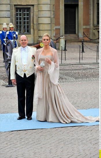 Albert II de Monaco et Charlène Wittstock