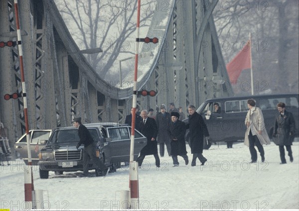 Anatoli Sharansky , Austausch Glienicker Bruecke, 1986