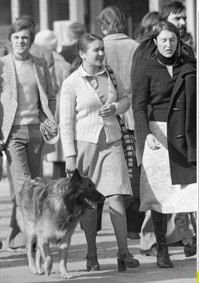 Promeneurs parisiens