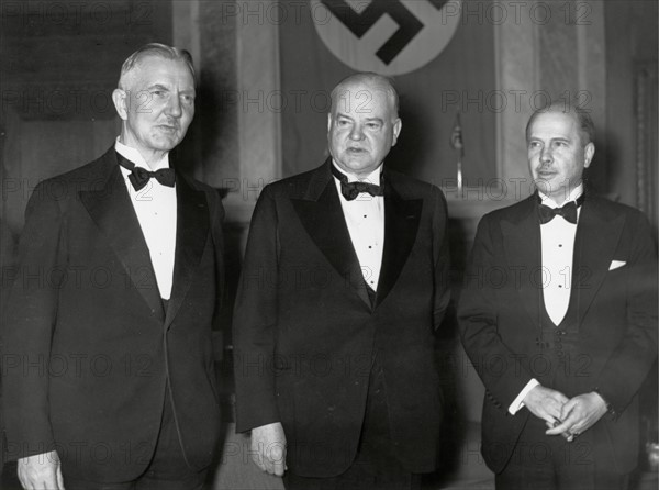 Réception en l'honneur de Herbert Hoover