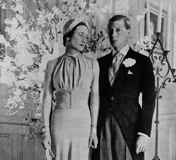 Wallis Simpson et Edouard VIII