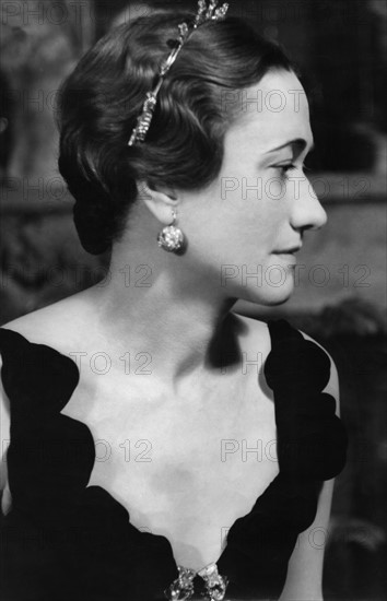 Portrait de Wallis Simpson