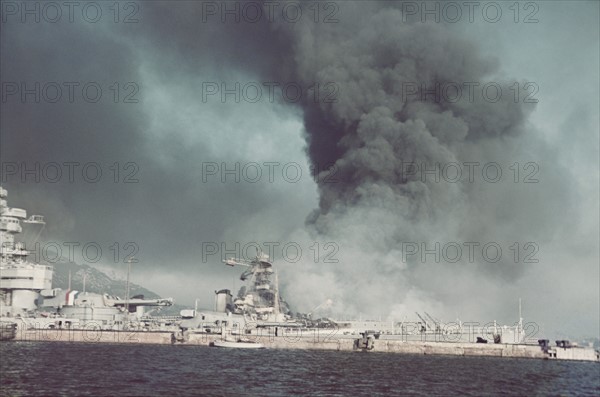 Sabordage de la flotte française à Toulon le 27 Novembre 1942