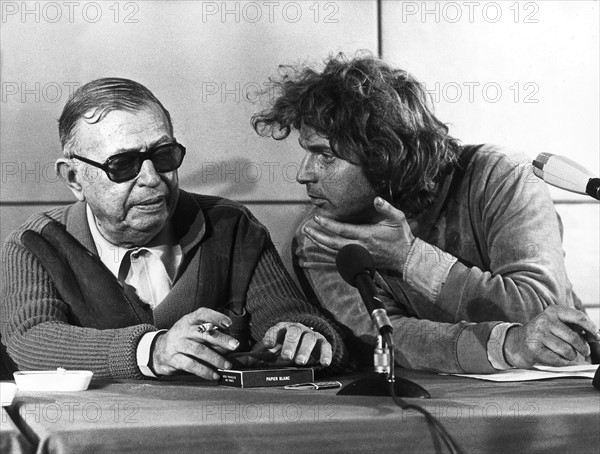 Jean-Paul Sartre et Daniel Cohn-Bendit