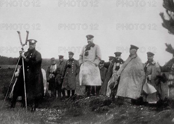 Paul Von Hindenburg à la bataille de Tannenberg