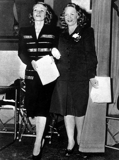 Marlène Dietrich et sa fille