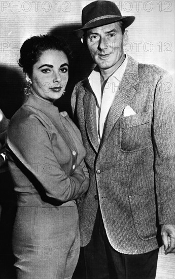 Elizabeth Taylor avec Michael Wilding