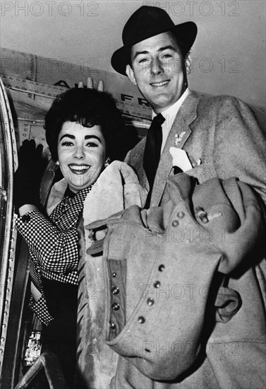 Elizabeth Taylor avec Michael Wilding