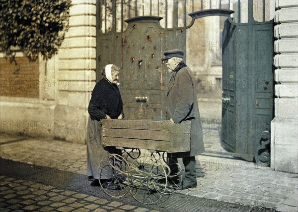 Habitants de Reims en 1917