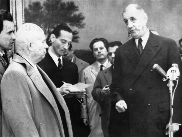 Visite officielle de Nikita Khrouchtchev en France, 1960