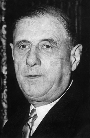 Gaulle, Charles de - Politiker, Frankreich