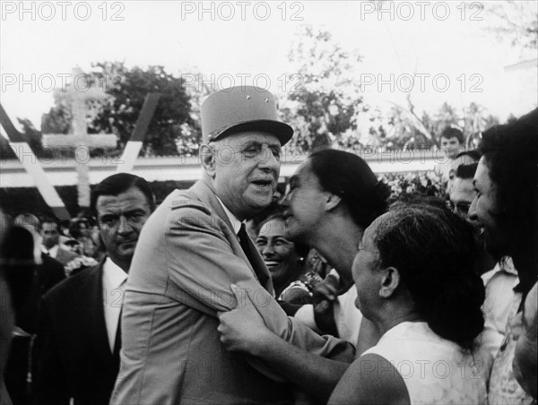Visite officielle de Charles de Gaulle en Polynésie Française, 1966