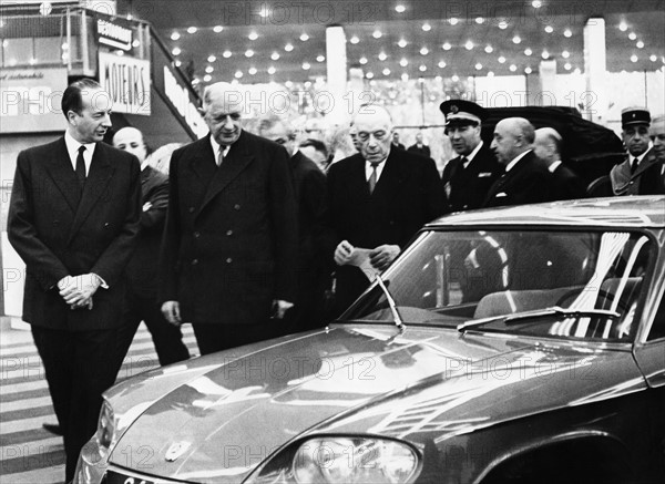 Charles de Gaulle au Salon de l'Auto 1965