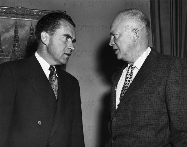 Richard Nixon et Dwight Eisenhower