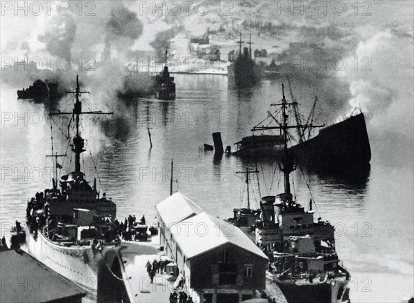 Bataille de Narvik (Norvège), 10 avril 1940