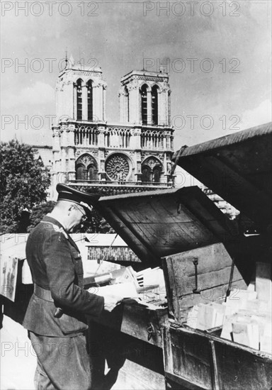 Occupation allemande à Paris. 1940