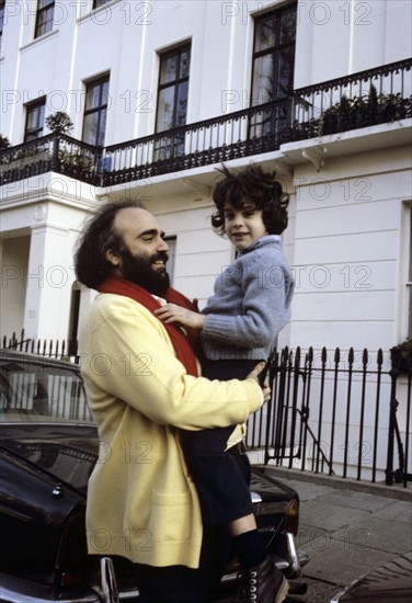 Le chanteur grec Demis Roussos