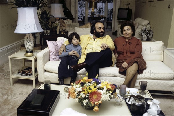 Le chanteur grec Demis Roussos